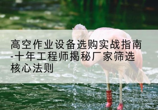 依兰剪叉式升降机厂家-高空作业设备选购实战指南-十年工程师揭秘厂家筛选核心法则